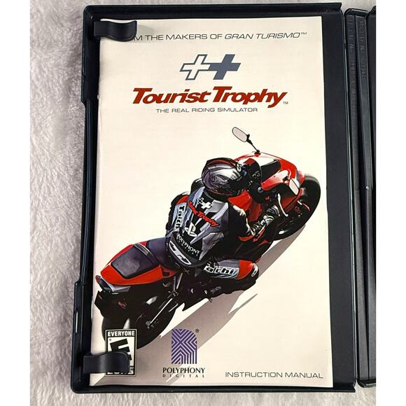 Tourist Trophy PS2 Complete CIB (2006) Real Riding Simulator Motorcycle Racing - Picture 7 of 7